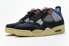 ［plus-size shoes]Air Jordαn 4's Retro Union Off Noir DC9533-001
