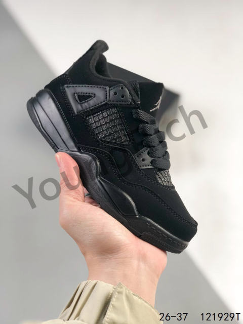 Jordαn 4's mid-top retro basketball shoes kids shoes 23 colors