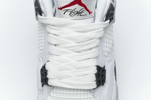 ［plus-size shoes]Air Jordαn 4's Retro White Cement (2016) 840606-192