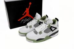 ［plus-size shoes]Air Jordαn 4's Retro Seafoam AQ9129-103