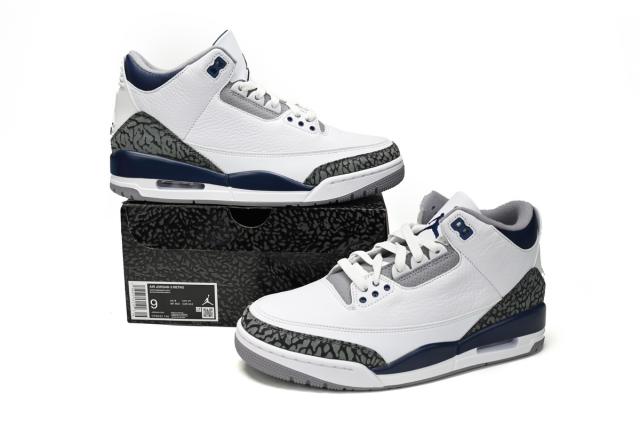 Jordαn 3's Retro Midnight Navy CT8532-140