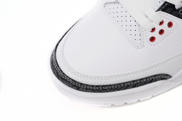 Air Jordαn 3's Retro SE Fire Red Denim CZ6431-100