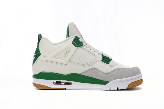 ［plus-size shoes]Jordαn 4's Retro SB Pine Green DR5415-103