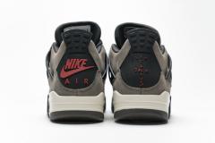 ［plus-size shoes]Air Jordαn 4's Retro Travis Scott x Brown AJ4-882335
