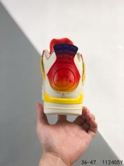 Jordαn 4's Rainbow Colorblock Basketball Shoes