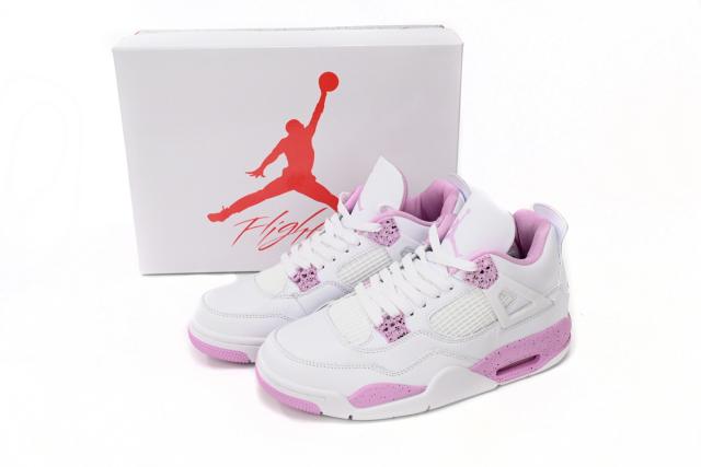 ［plus-size shoes]Air Jordαn 4's White Pink Oreo CT8527-116