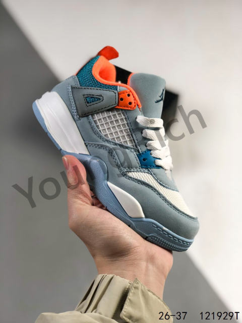 Jordαn 4's mid-top retro basketball shoes kids shoes 23 colors