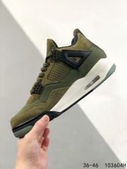 Jordαn 4's Army Green Wearable High Top Basketball Shoes