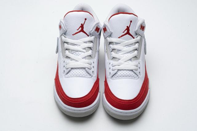 Air Jordαn 3's Retro Tinker White University Red CJ0939-100