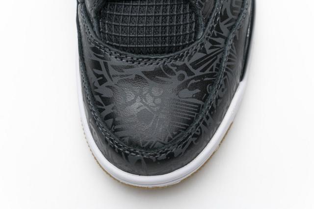 ［plus-size shoes]Air @j4 Retro Laser Black Gum CI1184-001