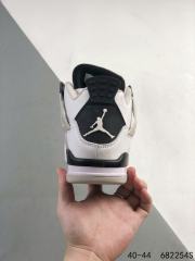 Jordαn 4's Khaki Colorblocking Breathable White Shoes