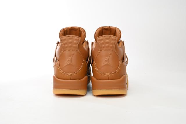 ［plus-size shoes]Air Jordαn 4's Premium “Wheat” 819139-205