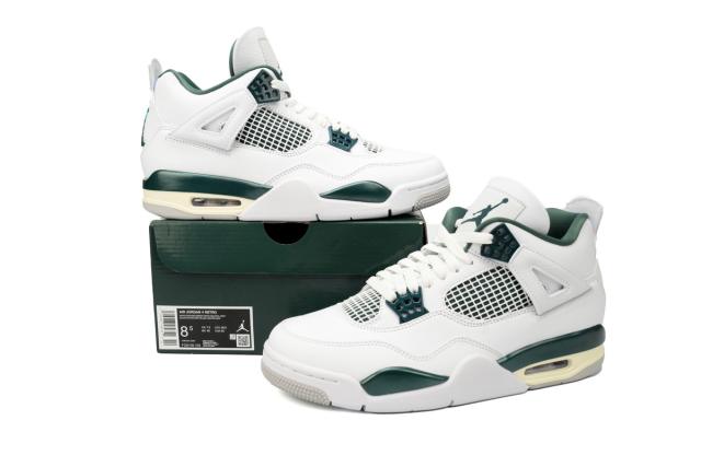 ［plus-size shoes]Air Jordαn 4's Retro Oxidized Green FQ8138-103