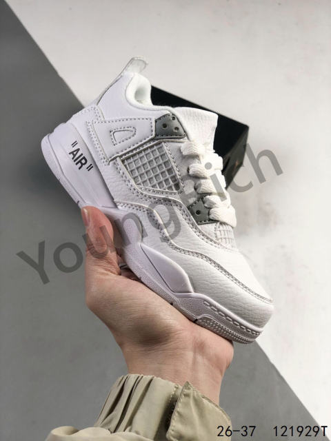 Jordαn 4's mid-top retro basketball shoes kids shoes 23 colors