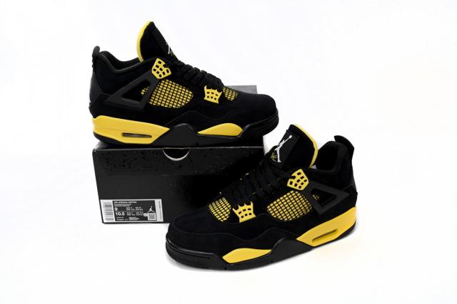 ［plus-size shoes]Jordαn 4's Retro Thunder (2023) DH6927-017
