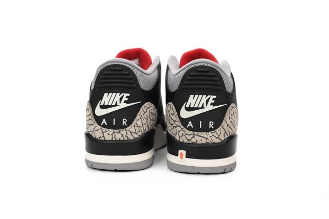 Air Jordαn 3's Retro Black Cement 854262-001