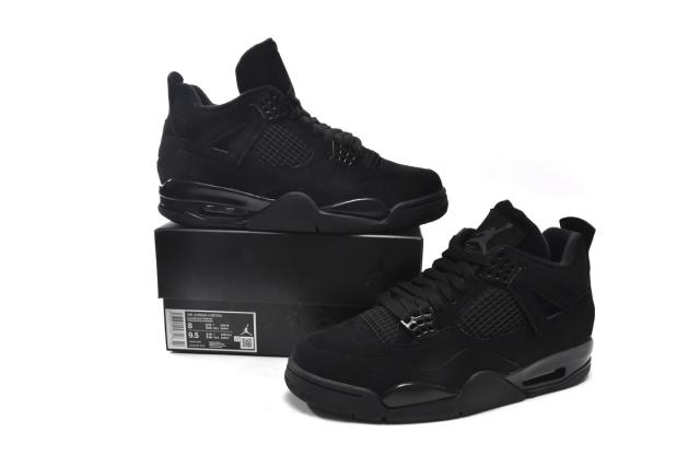［plus-size shoes]Air Jordαn 4's Retro Black Cat CU1110-010