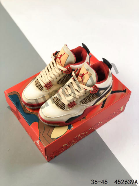 Jordαn 4's mid-top retro basketball shoes