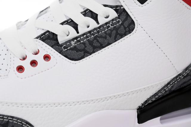 Air Jordαn 3's Retro SE Fire Red Denim CZ6431-100