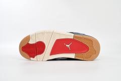 ［plus-size shoes]Jordαn 4's Retro Levi's Denim (Tag with Levi's Logo) AO2571-401