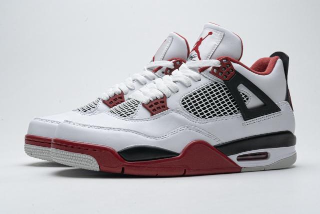 ［plus-size shoes]Air Jordαn 4's Retro Fire Red (2020) DC7770-160