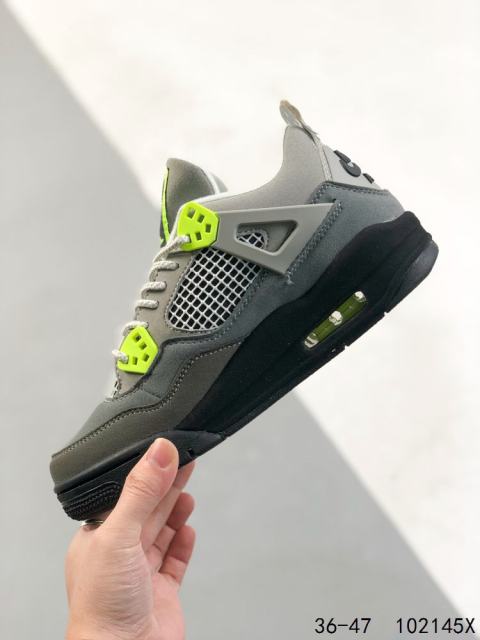 Jordαn 4's Thick Sole Air Cushion Breathable Basketball Shoes 2 colors