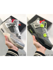 Jordαn 4's Thick Sole Air Cushion Breathable Basketball Shoes 2 colors