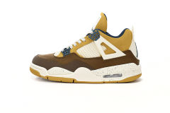 ［plus-size shoes]［plus-size shoes]Air Jordαn 4's  Cacao Wow  Brown White FB2214-200