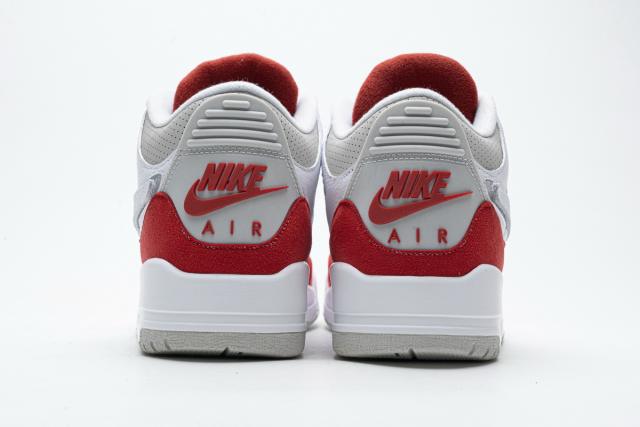 Air Jordαn 3's Retro Tinker White University Red CJ0939-100