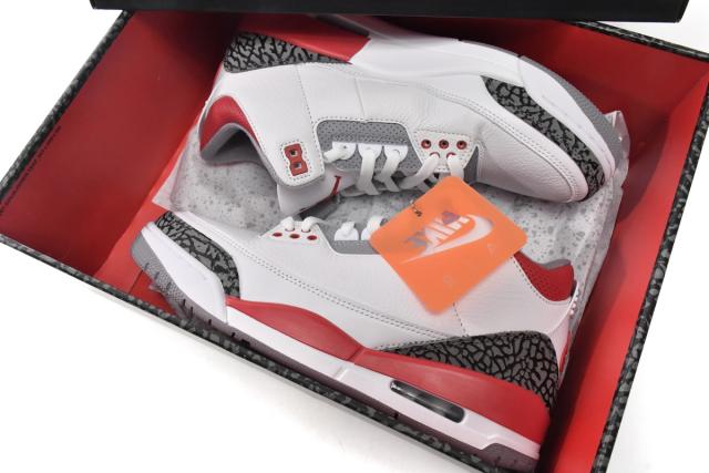 Jordαn 3's Retro Fire Red DN3707-160