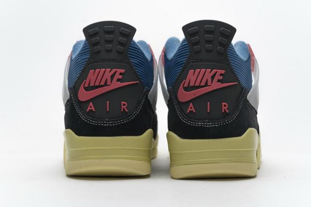 ［plus-size shoes]Air Jordαn 4's Retro Union Off Noir DC9533-001