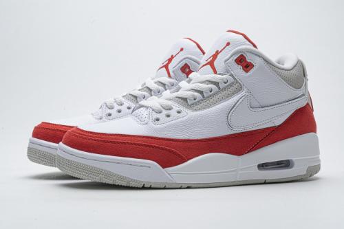 Air Jordαn 3's Retro Tinker White University Red CJ0939-100