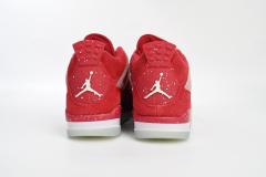 ［plus-size shoes]Air Jordαn 4's Retro Wine red ink splashing 904282