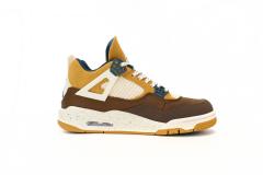 ［plus-size shoes]［plus-size shoes]Air Jordαn 4's  Cacao Wow  Brown White FB2214-200