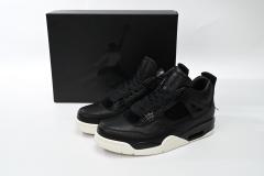 ［plus-size shoes]Air Jordαn 4's black snake 819139-010