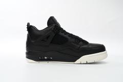 ［plus-size shoes]Air Jordαn 4's black snake 819139-010