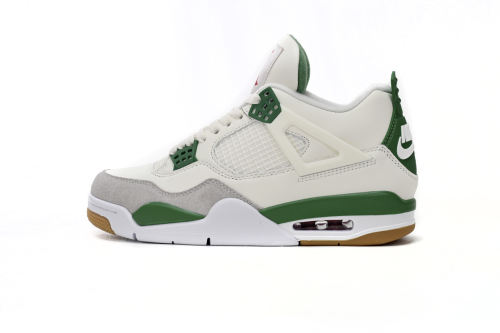 ［plus-size shoes]Jordαn 4's Retro SB Pine Green DR5415-103