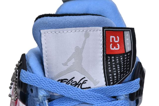 ［plus-size shoes]Air Jordαn 4's Retro University Blue CT8527-400
