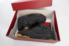 ［plus-size shoes]Levis x Air @j4 Levi's Black AQ9103-001