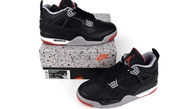 ［plus-size shoes]Jordαn 4's Retro Bred Reimagined FV5029-006