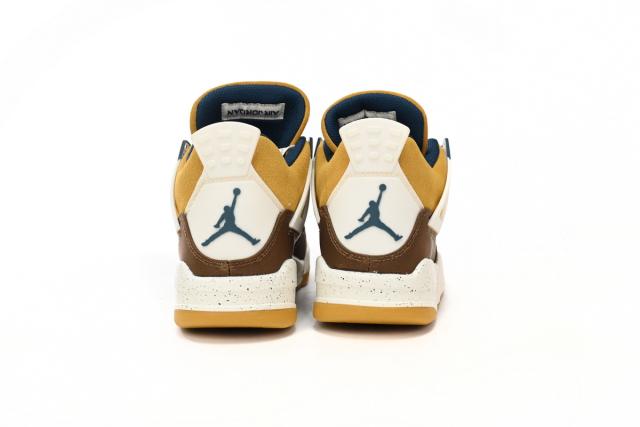 ［plus-size shoes]［plus-size shoes]Air Jordαn 4's  Cacao Wow  Brown White FB2214-200