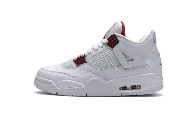 ［plus-size shoes]Air Jordαn 4's Retro Metallic Red CT8527-112