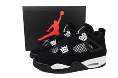 ［plus-size shoes]Air Jordαn 4's Retro  White Thunder  FQ8138-001