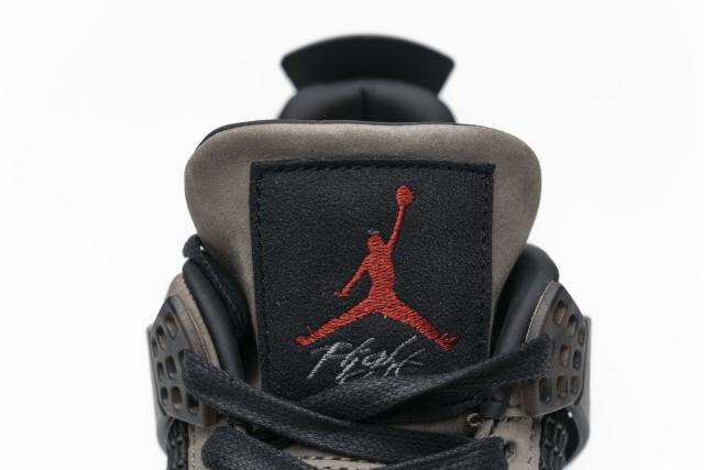［plus-size shoes]Air Jordαn 4's Retro Travis Scott x Brown AJ4-882335