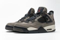 ［plus-size shoes]Air Jordαn 4's Retro Travis Scott x Brown AJ4-882335