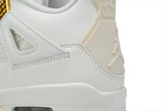 ［plus-size shoes]Air Jordαn 4's Retro Metallic Gold AQ9129-170