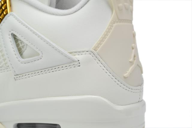 ［plus-size shoes]Air Jordαn 4's Retro Metallic Gold AQ9129-170