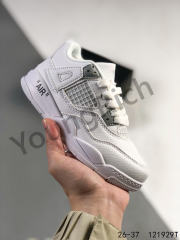Jordαn 4's mid-top retro basketball shoes kids shoes 23 colors