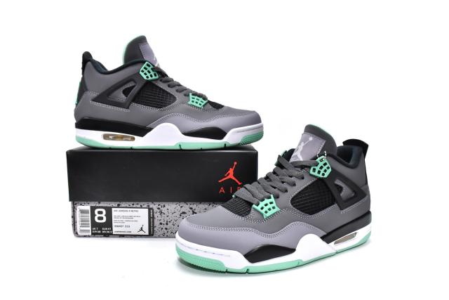 ［plus-size shoes]Air Jordαn 4's Retro Green Glow 308497-033