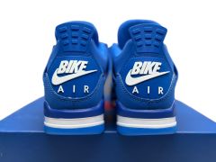 [plus-size shoes]1:1 quality version 27977671 Nigel Sylvester x Jordαn 4's Co-Branded OG  blue by blue BIKE